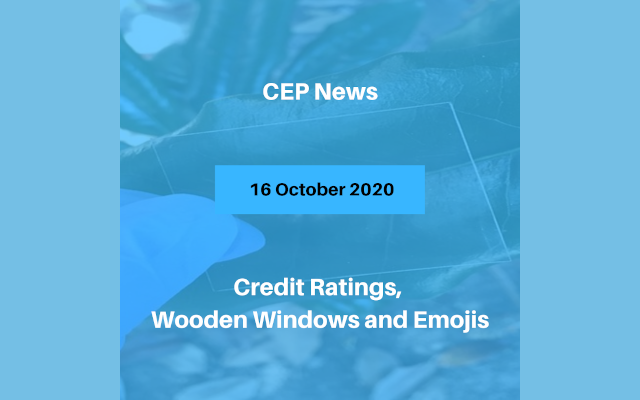 Credit Ratings, Wooden Windows and Emojis