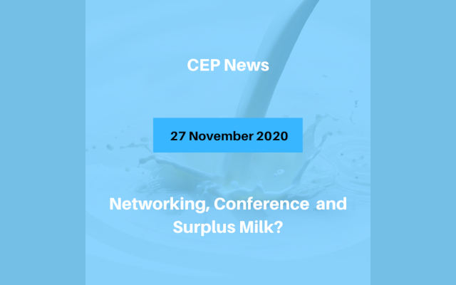 Networking, Conference and Surplus Milk?