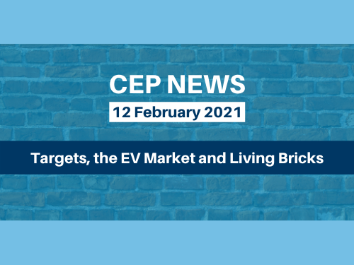 Targets, the EV Market and Living Bricks