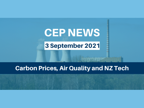 Carbon Prices, Air Quality and NZ Tech