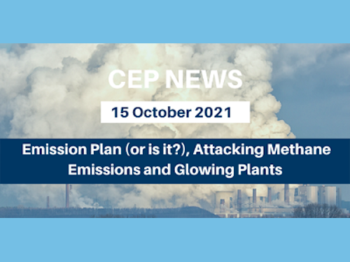 Emission Plan (or is it?), Attacking Methane Emissions and Glowing Plants