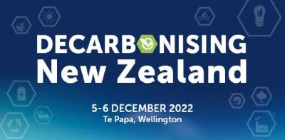 Decarbonising New Zealand, 5-6 December 2022, Te Papa, Wellington