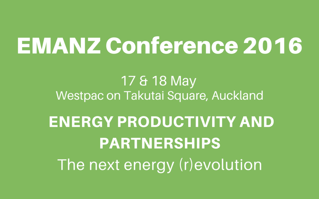 Banner for EMANZ Conference 2016