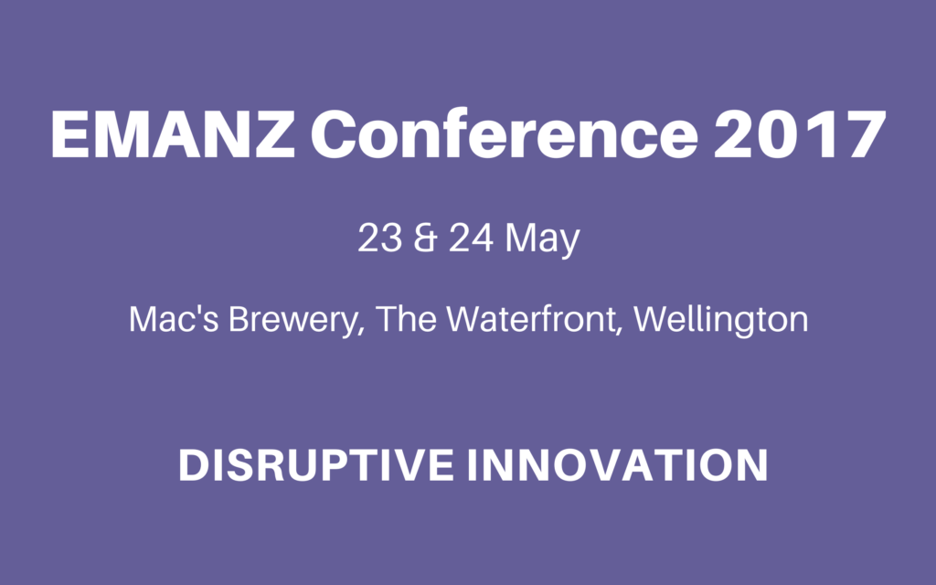 Banner for EMANZ Conference 2017