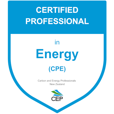 Certified Professional in Energy digital badge