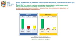 iucn vote