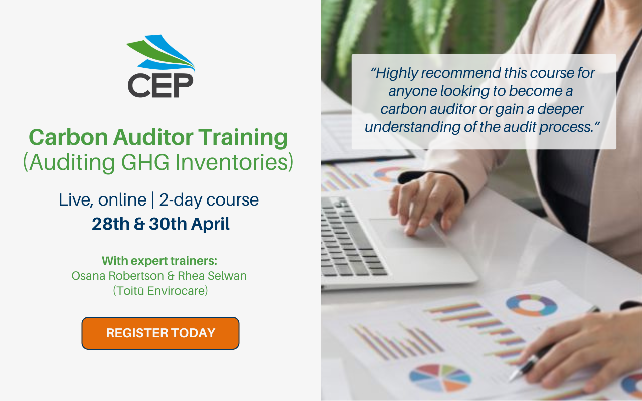 Carbon Auditor Training April 2026